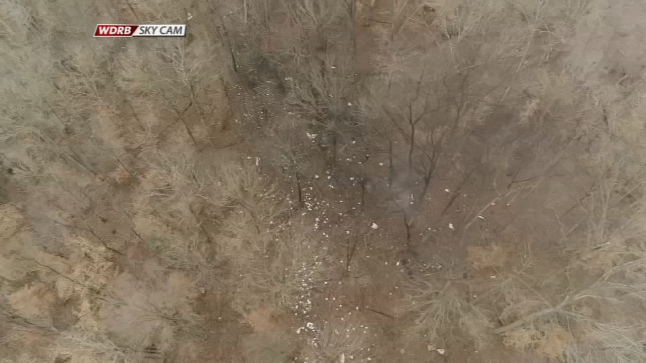 Clark County Plane Crash Scene